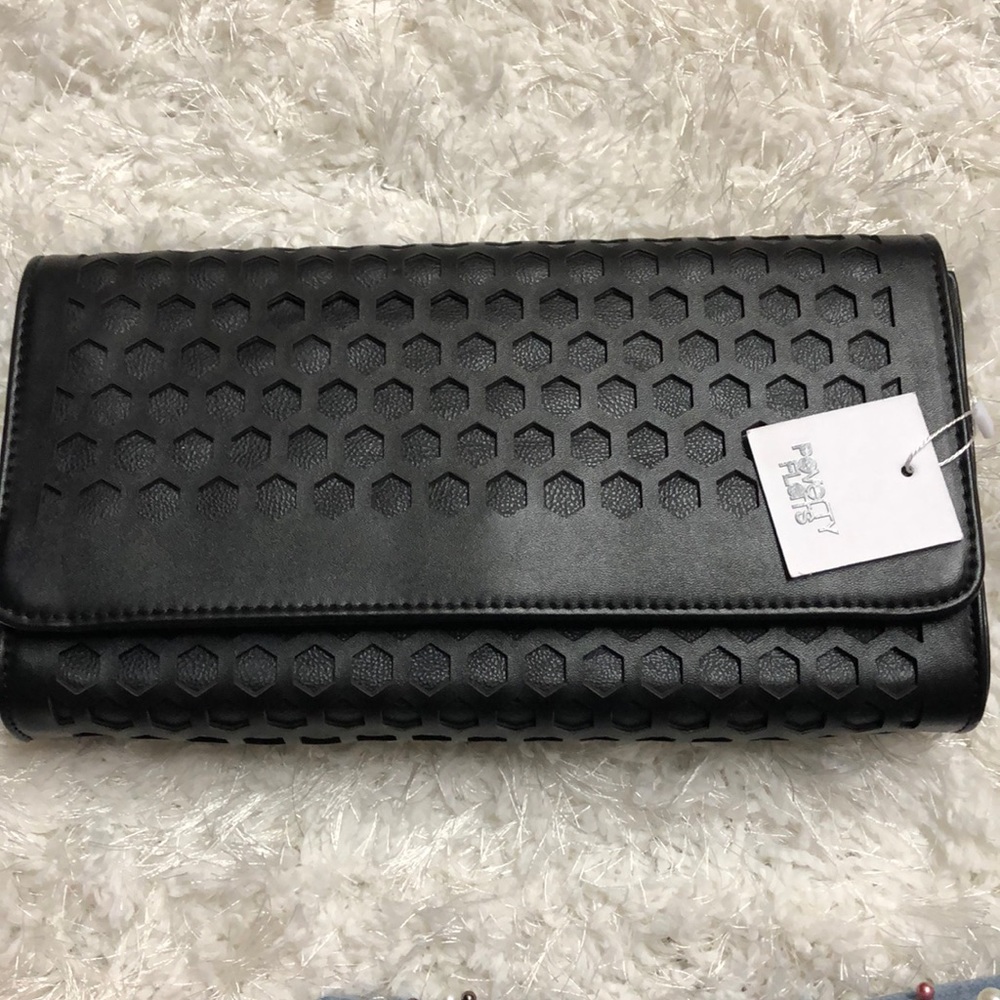 Poverty Flats black purse